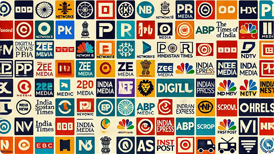Media publications grid from the PR and digital mentions stage