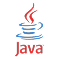 Java logo - web technology used by AKOI