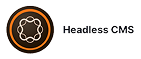 Headless CMS logo - web technology used by AKOI