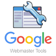 Google Webmaster Tools logo - SEO tool used by AKOI
