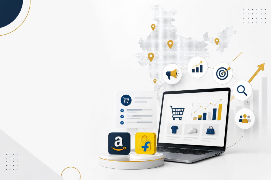 Amazon and Flipkart marketing agency in India for marketplace growth
