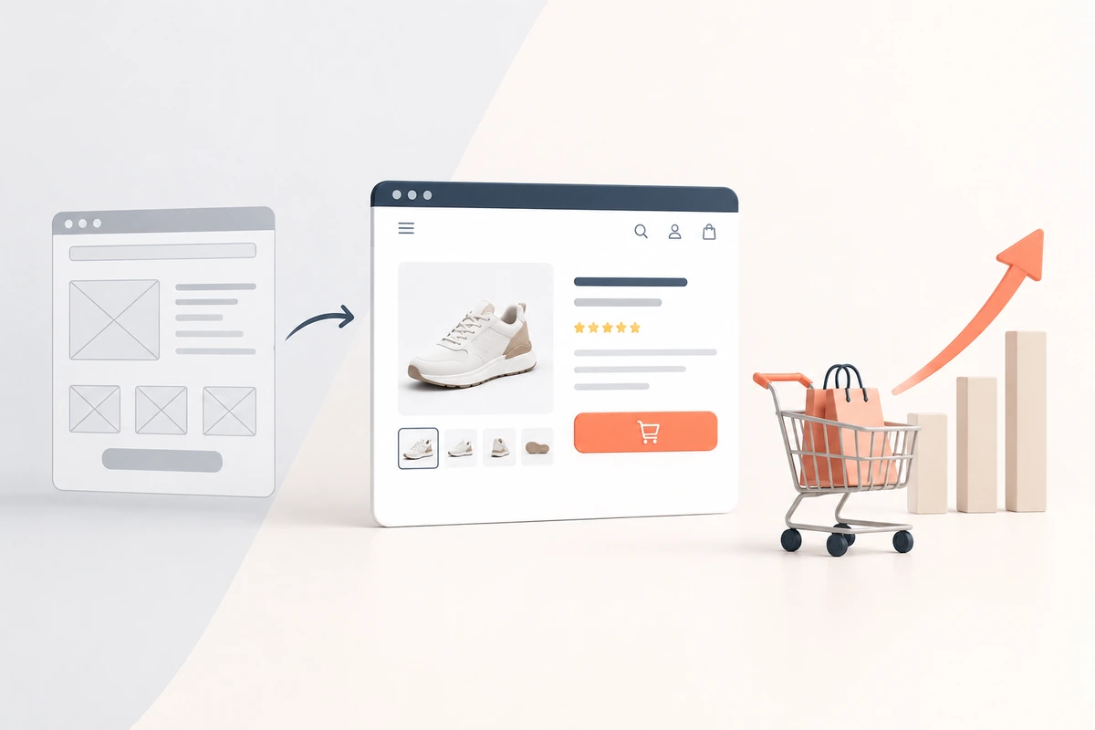 UX/UI design impact on ecommerce conversion rates