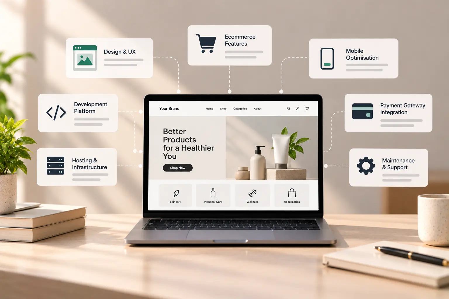 Ecommerce website development cost in India and key pricing factors