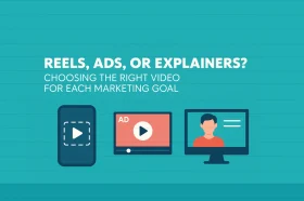 Reels, Ads, or Explainers? Choosing the Right Video for Each Marketing Goal Reels, Ads, or Explainers? Choosing the Right Video for Each Marketing Goal